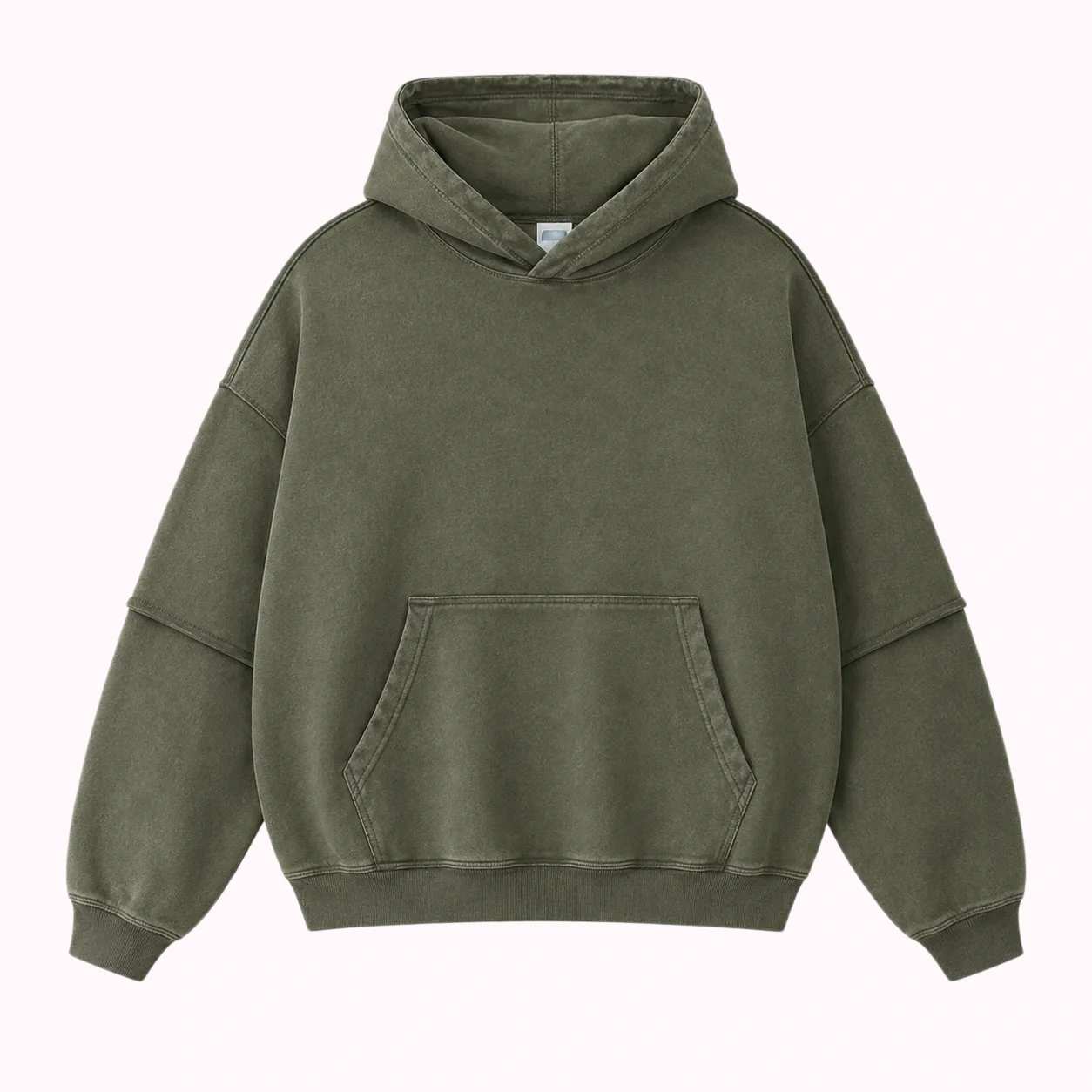 Olive Relaxed Hoodie