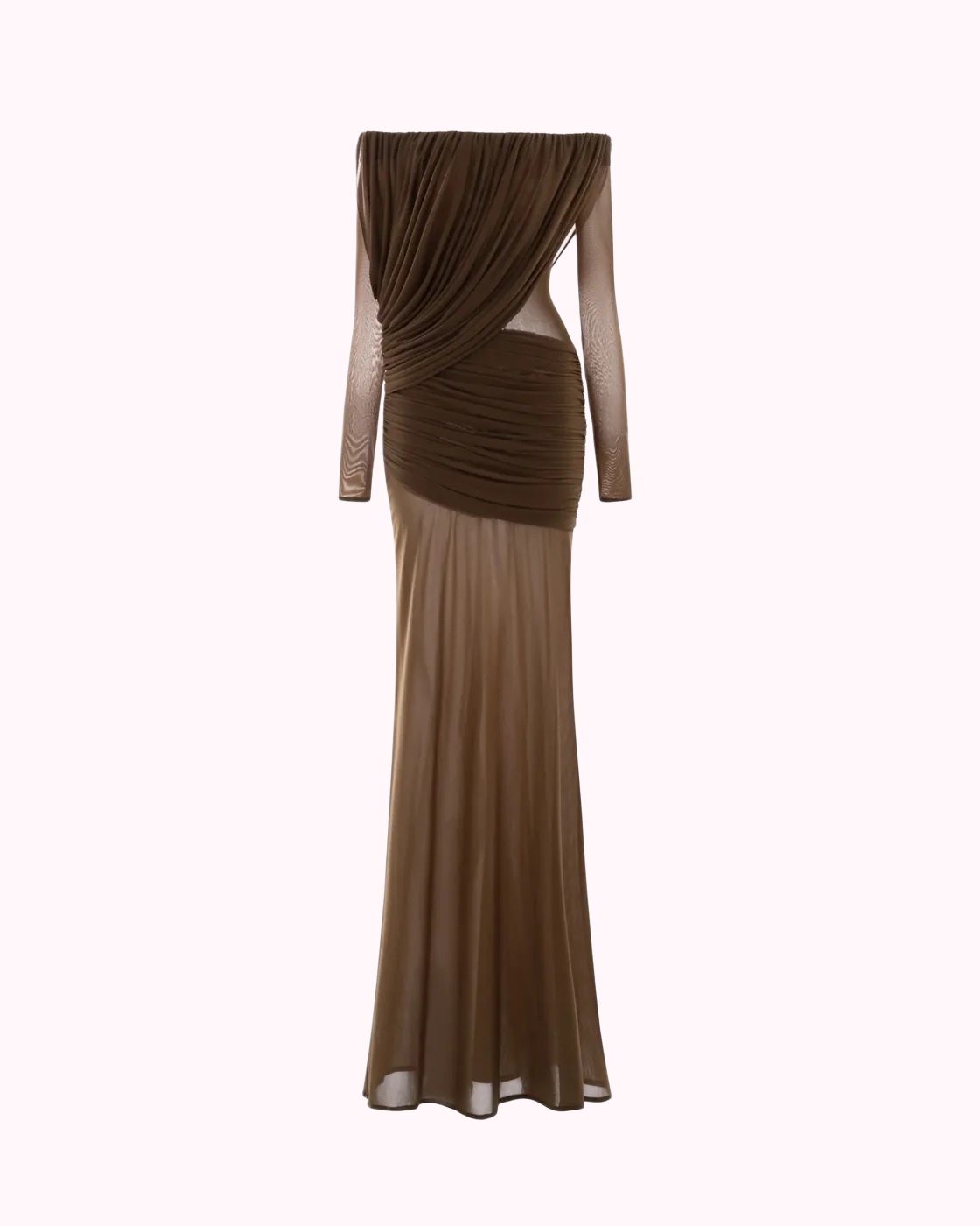 Chocolate Brown Maxi Dress