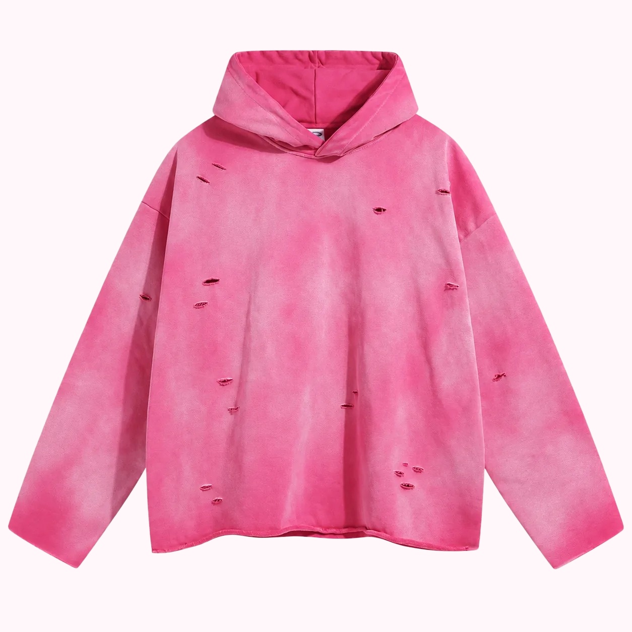 Hot Pink Fleece Hoodie