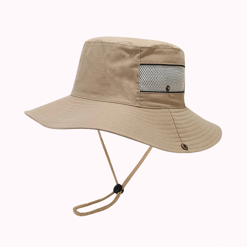 Khaki Outdoor Bucket Hat