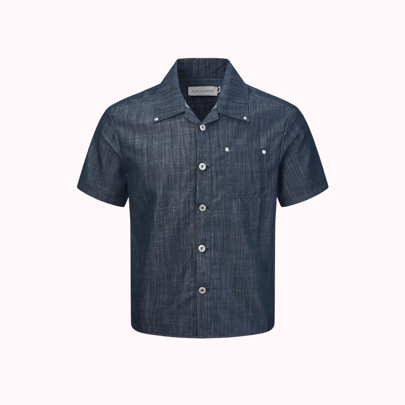 Short Sleeve Denim Shirt