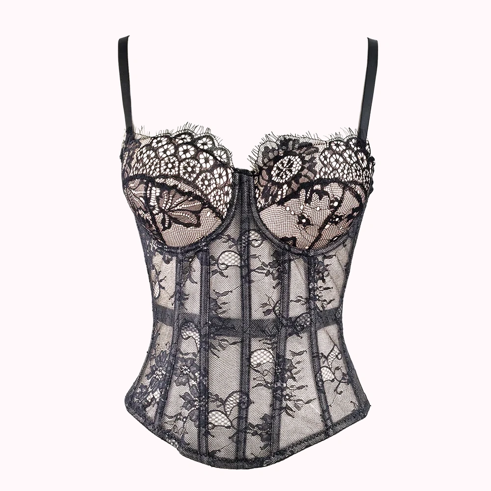 Lace Corset Bustier